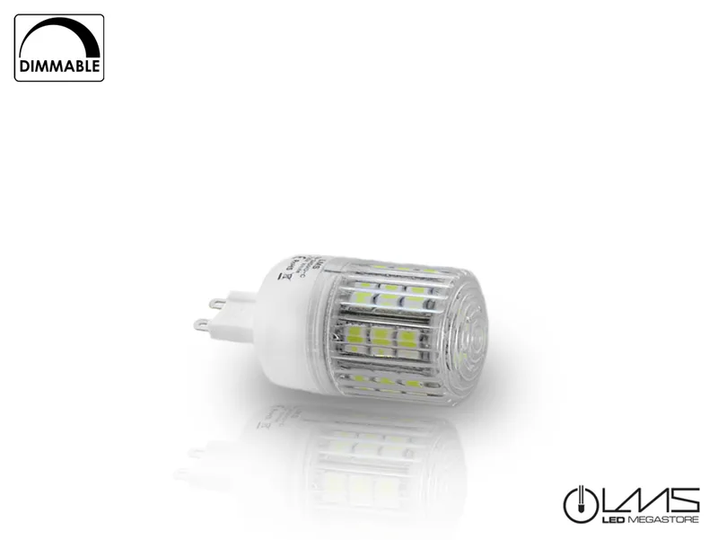 Λαμπτήρας G9 με 24 SMD Led 5 Watt Dimmable Ψυχρό Λευκό 04583