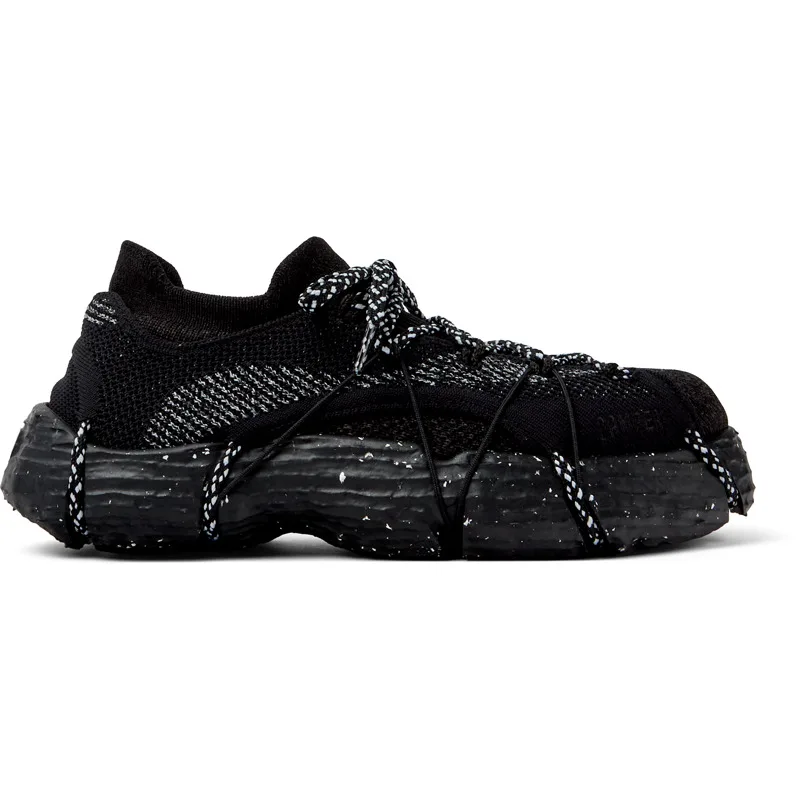 CAMPER Roku - Sneakers Για Γυναικεία - Μαύρο,Γκρι,Λευκό, Μέγεθος 41, Cotton fabric