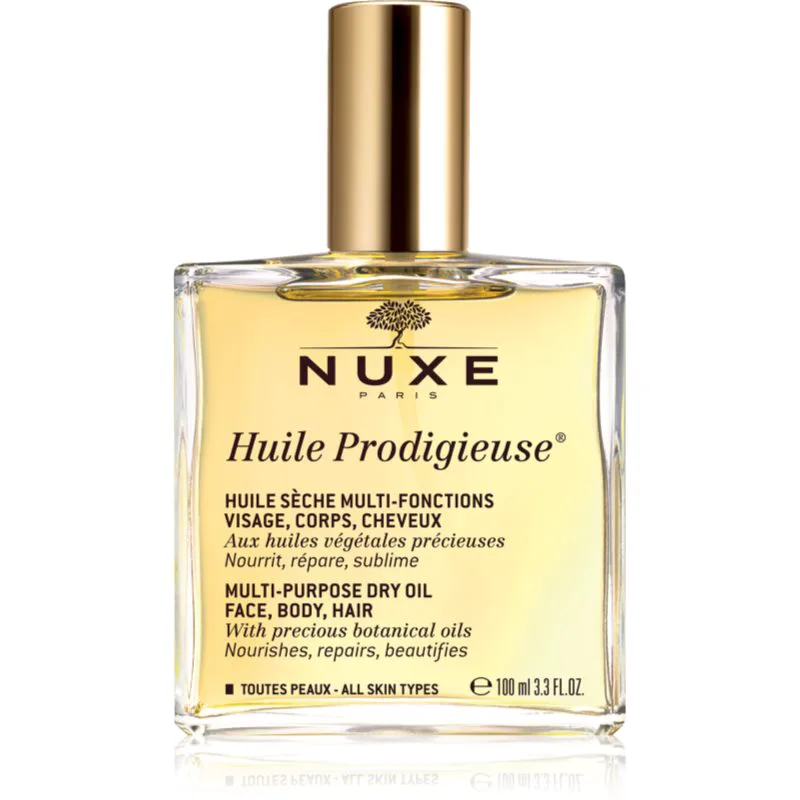 Nuxe Huile Prodigieuse πολυλειτουργικό ξηρό λάδι Για πρόσωπο, σώμα και μαλλιά 100 ml