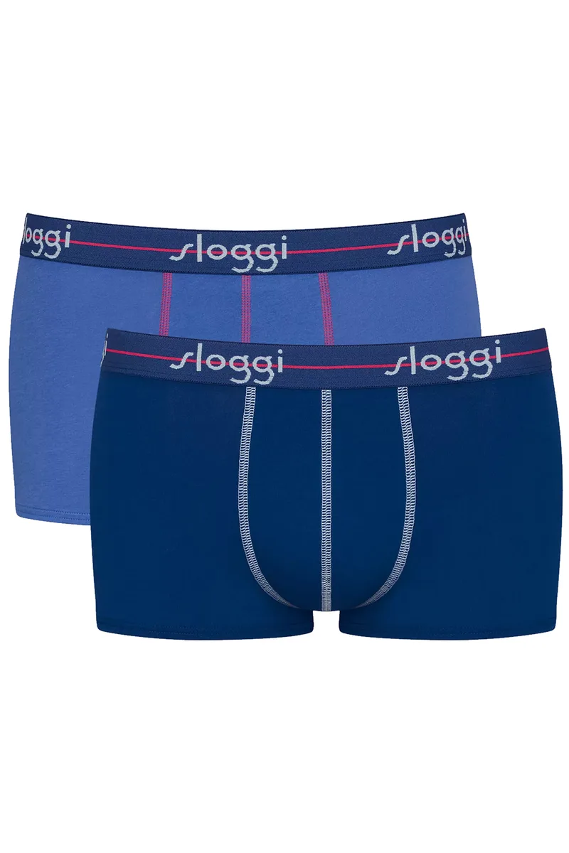 Sloggi Βαμβακερά μποξεράκια Hipster Start (2 τεμ.)-10206968-V002