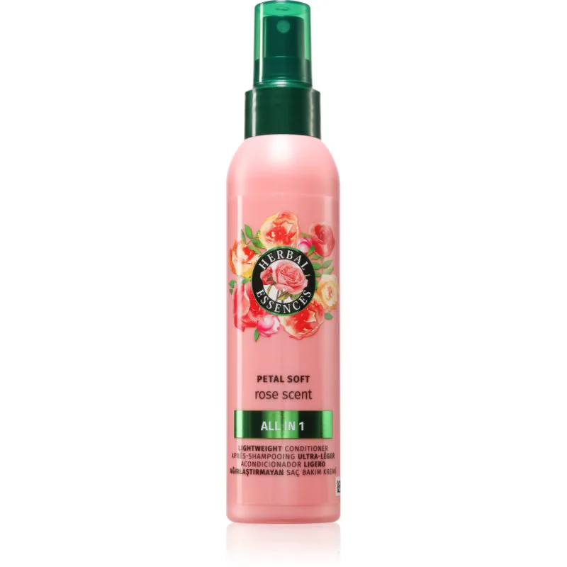 Herbal Essences Rose Scent Petal Soft κοντίσιονερ για ξηρά και ταλαιπωρημένα μαλλιά 145 ml