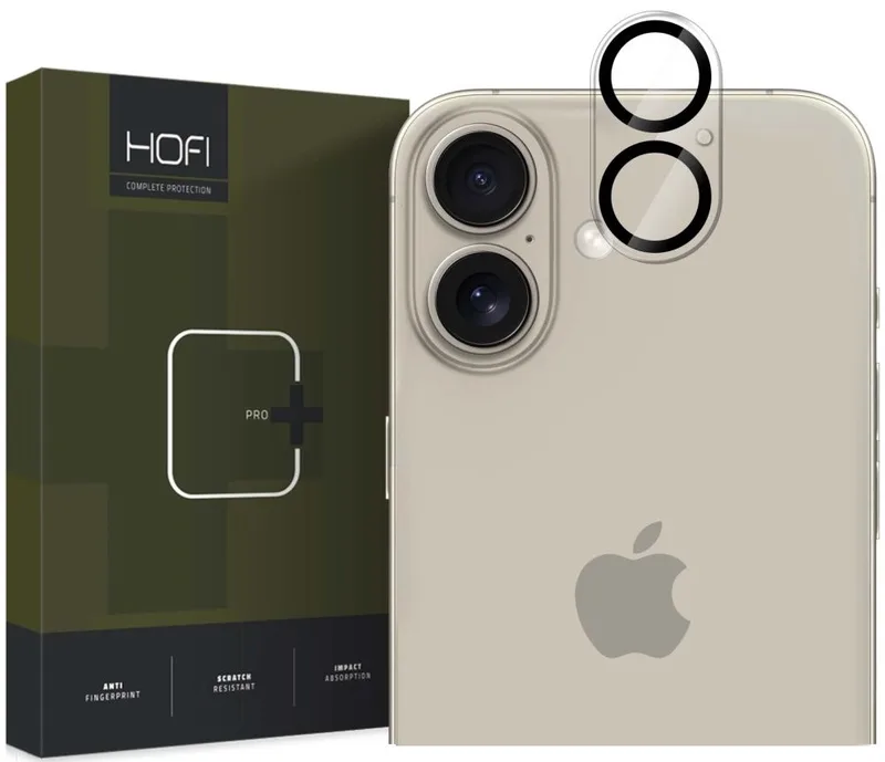 Αντιχαρακτικό Γυαλί Προστασίας Apple iPhone 16 / 16 Plus - Hofi Cam Pro+ Camera Tempered Glass για Φακό Κάμερας - Clear (5906302310982)