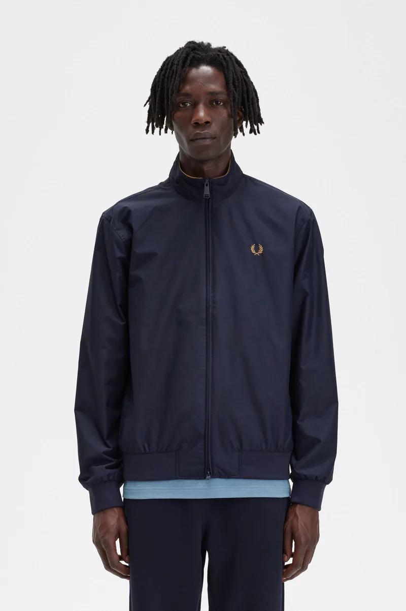 Fred Perry Ανδρικό Μπουφάν Brentham Jacket J2660-608 Μπλε