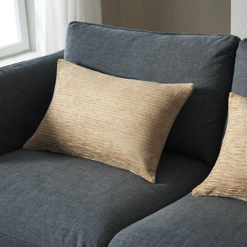 Μαξιλαροθήκη Διακόσμησης Gofis Home Meadow Leaf Χρυσό 20-05-160-2/04 40x60