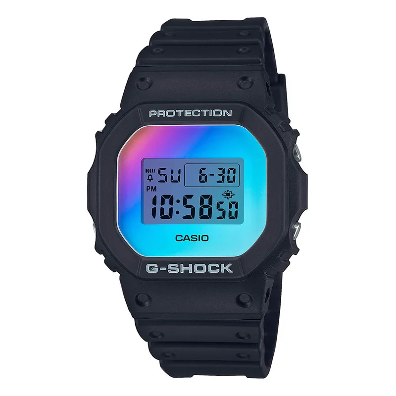CASIO G-Shock Limited Edition Black Rubber Strap DW-5600SR-1ER