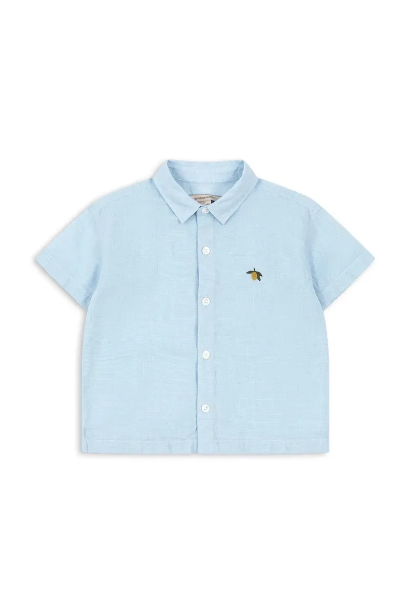 Konges Sløjd πουκάμισο παιδικό βαμβακερό FRAN SHIRT GOTS