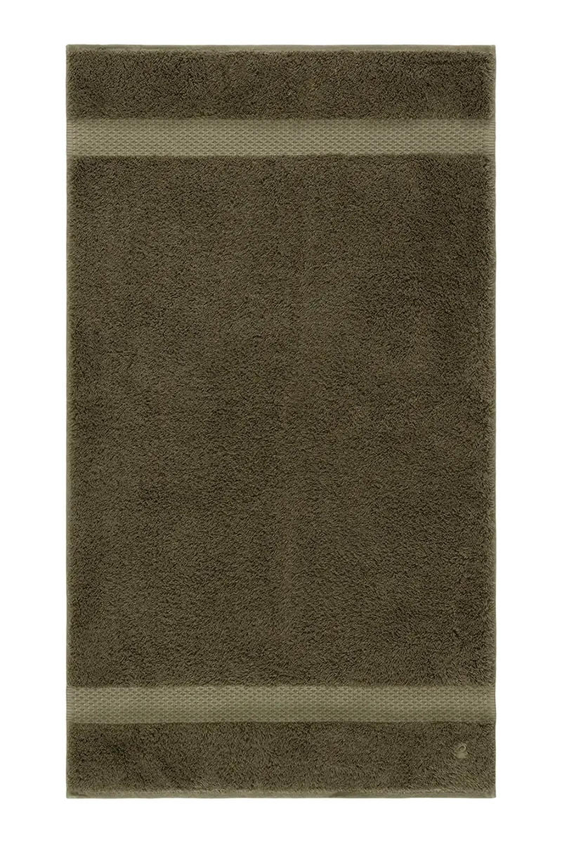 Μικρή πετσέτα από βαμβάκι Yves Delorme ETOILE Kaki 55 x 100 cm