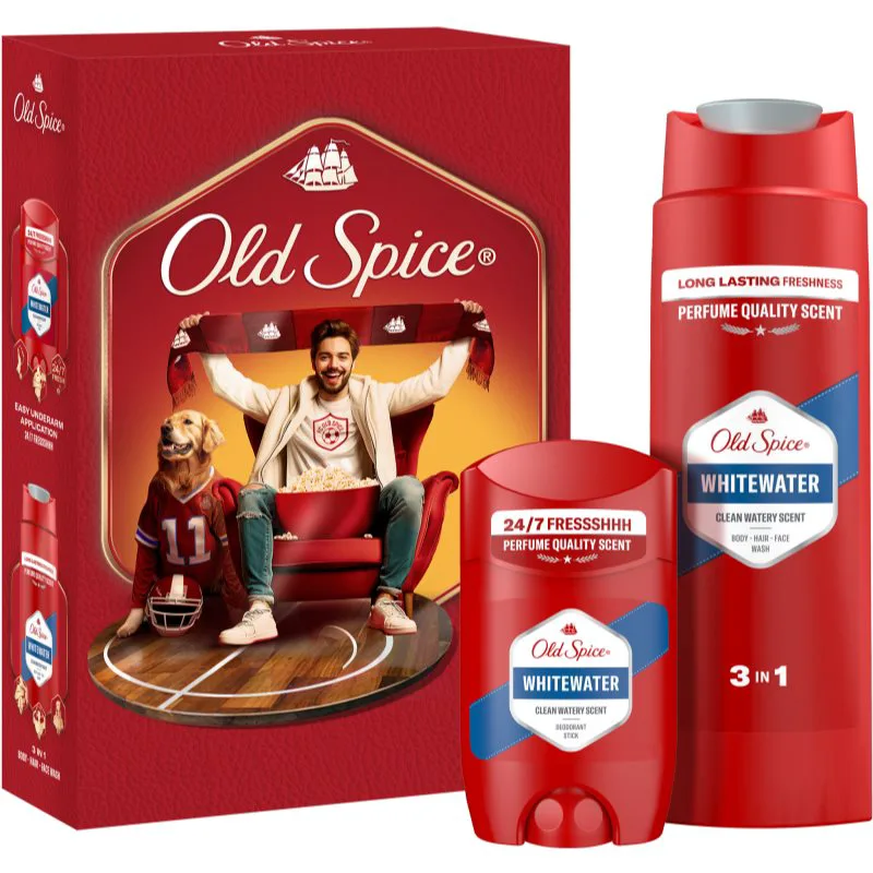 Old Spice Whitewater Sports Fan σετ δώρου για άντρες