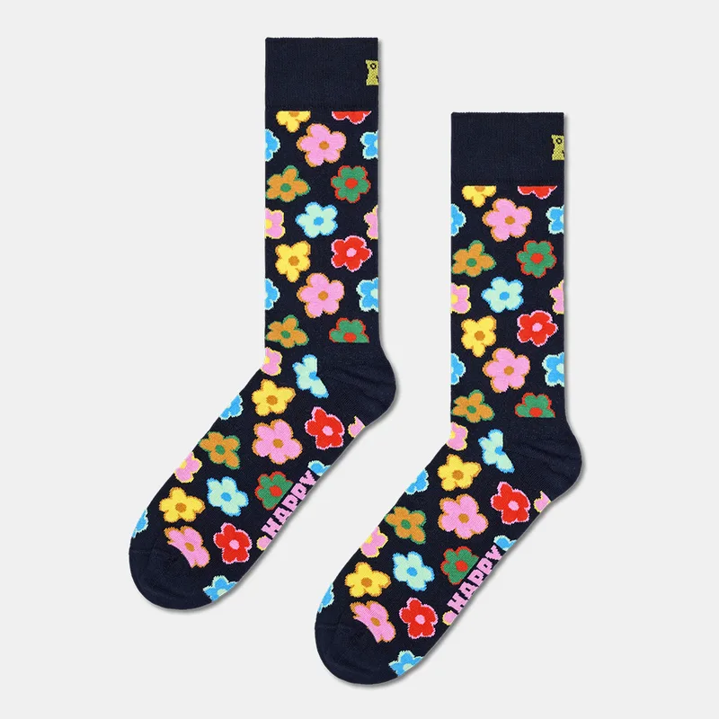 Happy Socks Unisex Flower Κάλτσες (9000159376_2074)