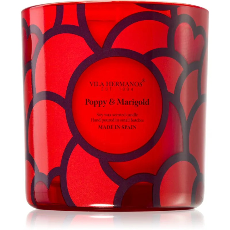 Vila Hermanos 70ths Year Poppy & Marigold αρωματικό κερί 500 γρ