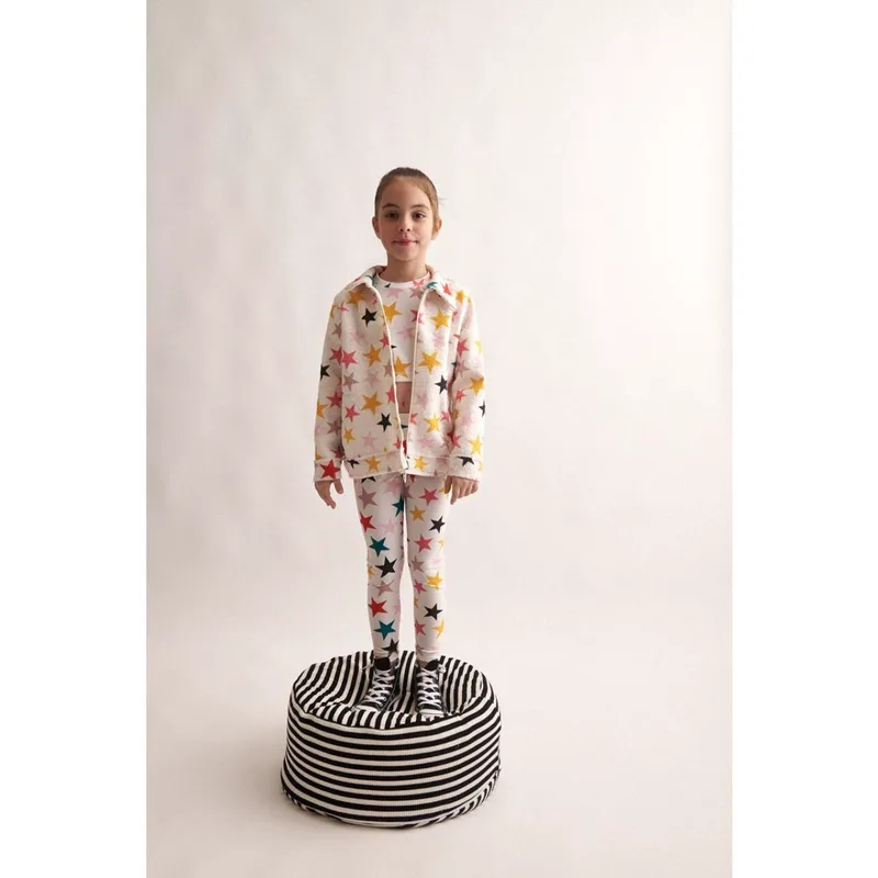 Παλτό κορίτσι two in a castle-T6617-Multicolor