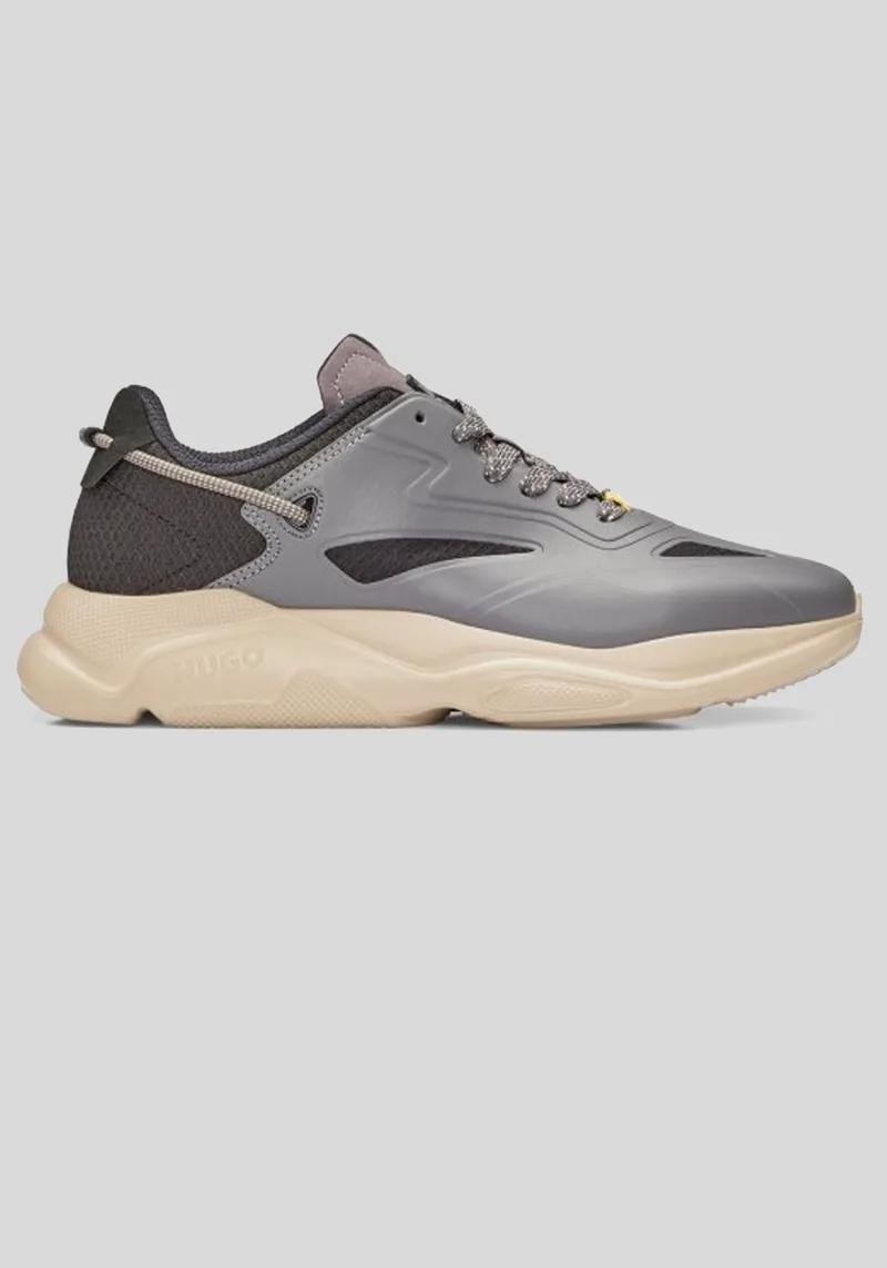 HUGO Trainers της σειράς Leon - 50503064 027 Dark Grey