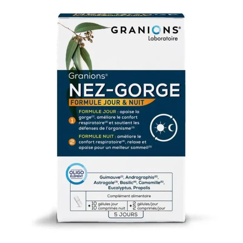 Granions Nose-throat 10 Capsules + 10 Tablets
