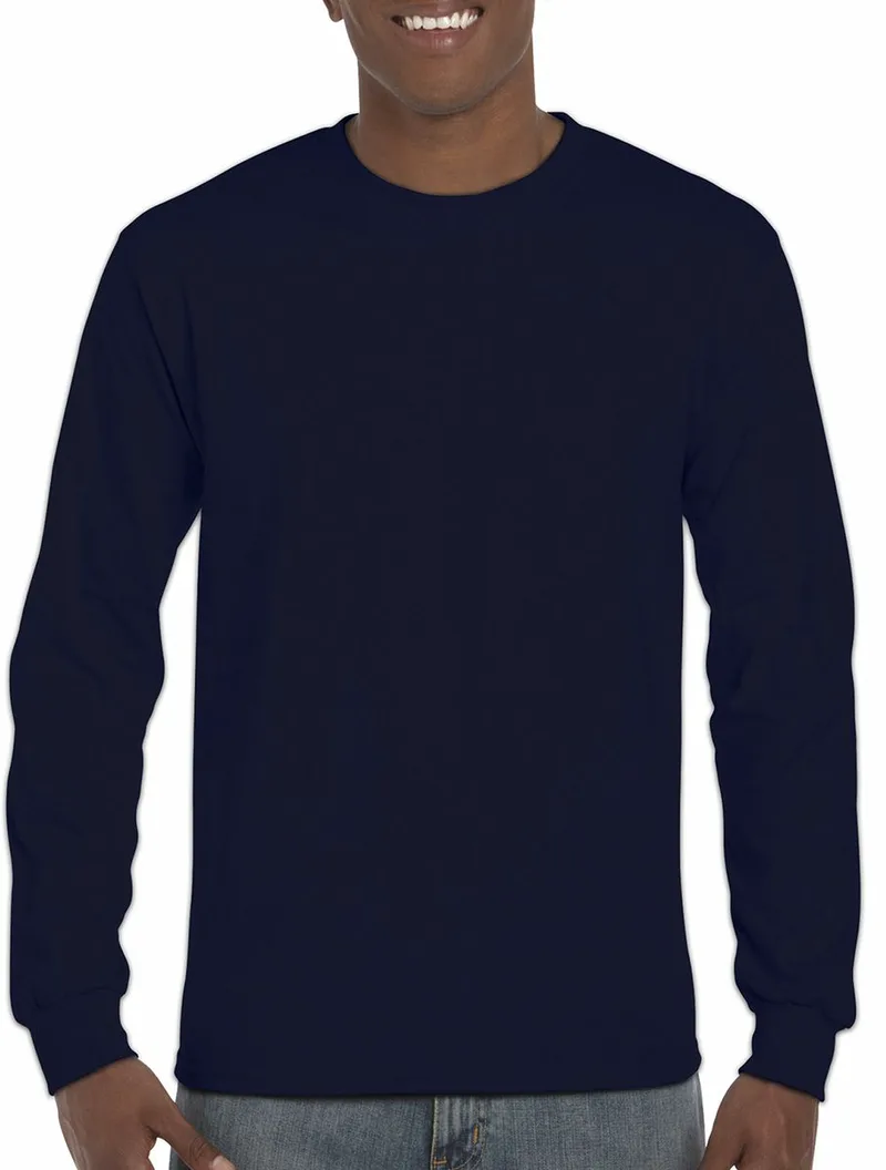 Μακρυμάνικο T-Shirt 2400 Gildan Ultra Cotton Navy