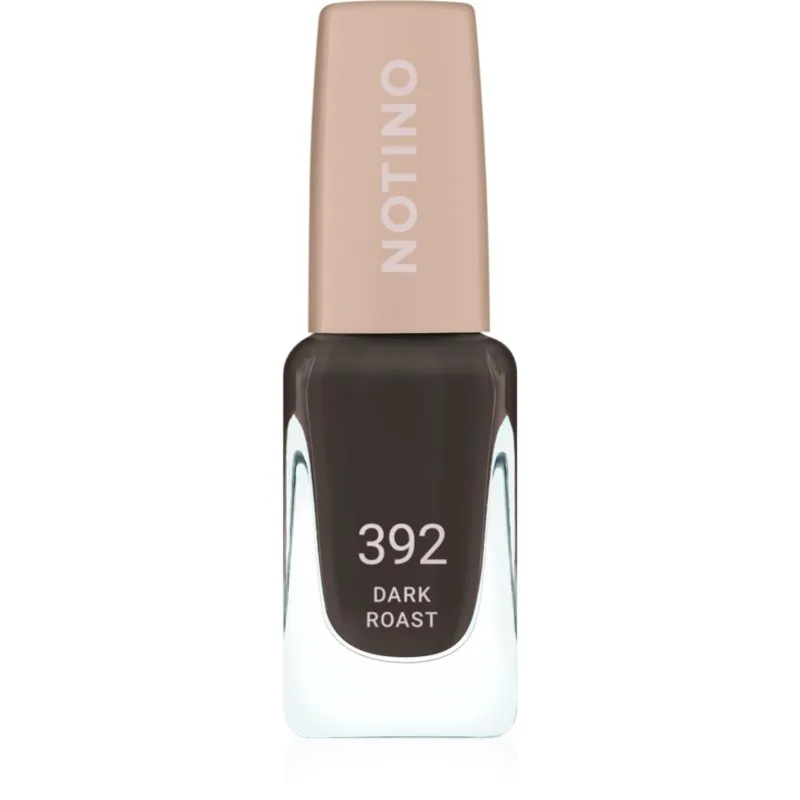 Notino Gel Effect Nail Polish βερνίκι νυχιών για τζελ αποτέλεσμα 392 Dark Roast 10 ml
