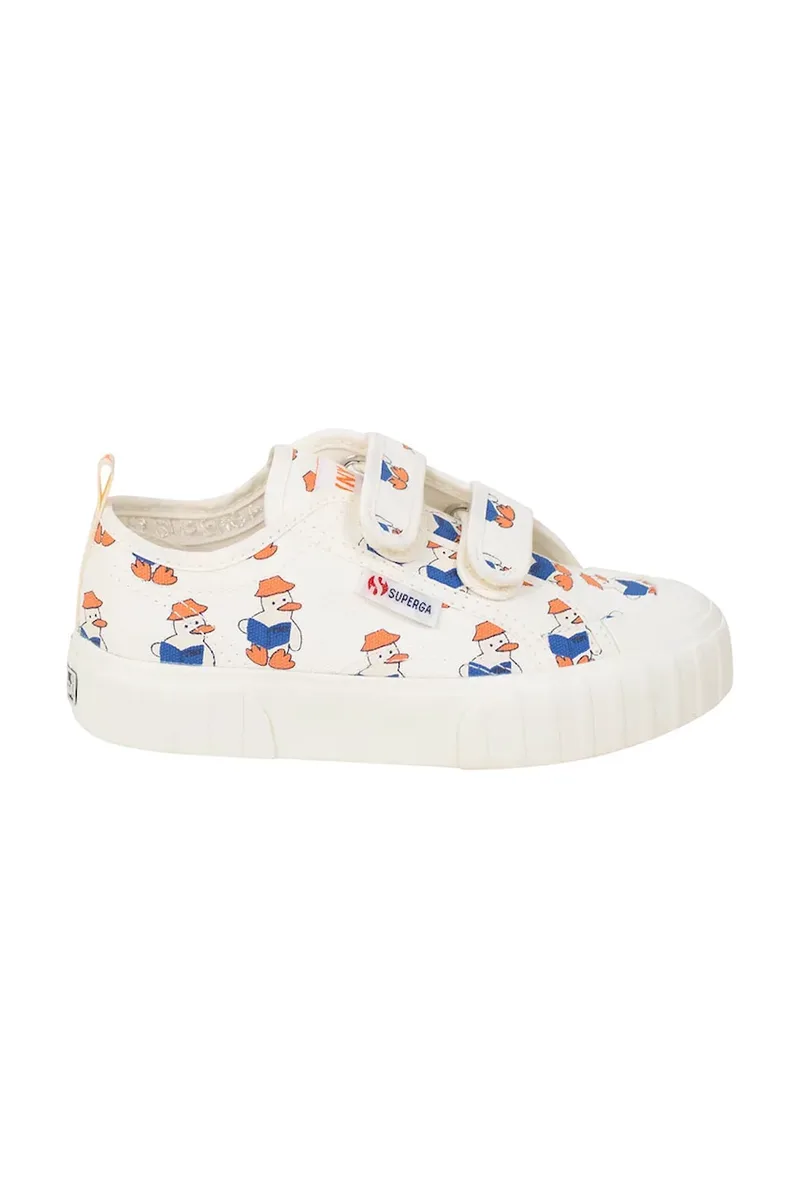 Παιδικά πάνινα παπούτσια Tinycottons READERS SNEAKERS X SUPERGA