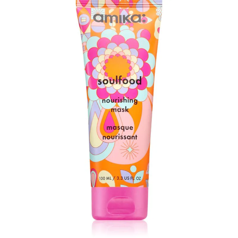 amika Soulfood μάσκα μαλλιών για ενυδάτωση και λάμψη 100 ml