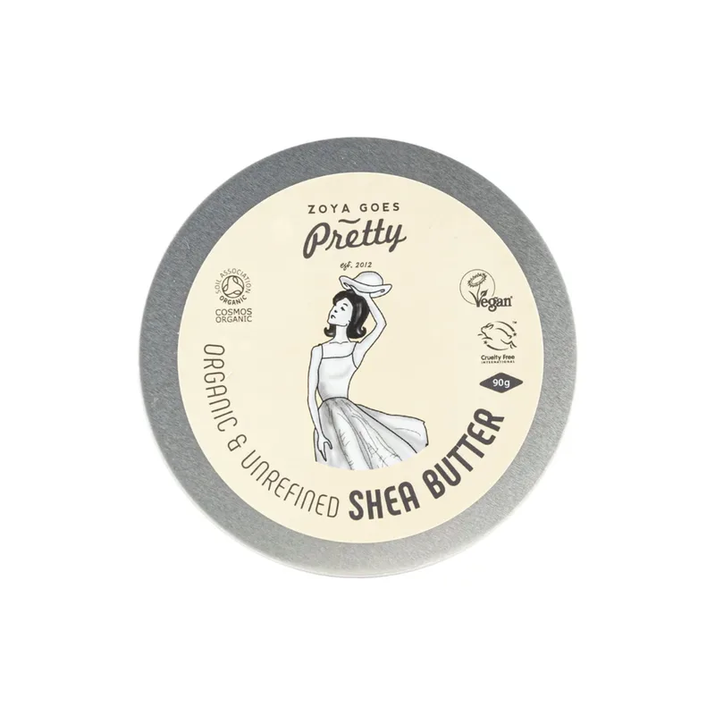 Zoya Goes Pretty Organic Cold Pressed Pure Shea Butter, 90g