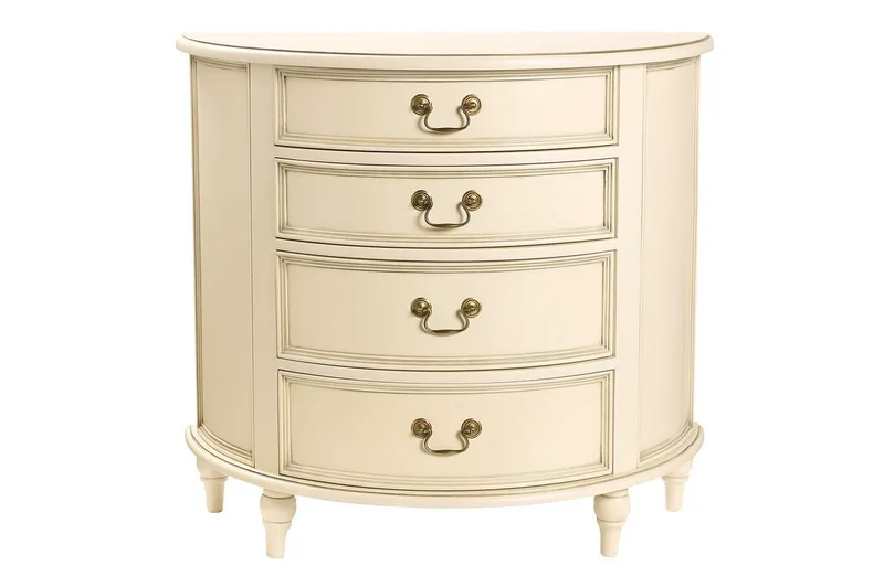 Συρταριέρα Clifton Half Moon Ivory