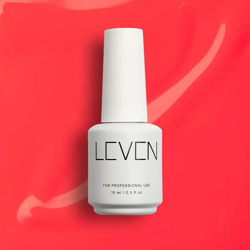 Leven | Ημιμόνιμο βερνίκι 15ml no. 129 Cosmopolitan
