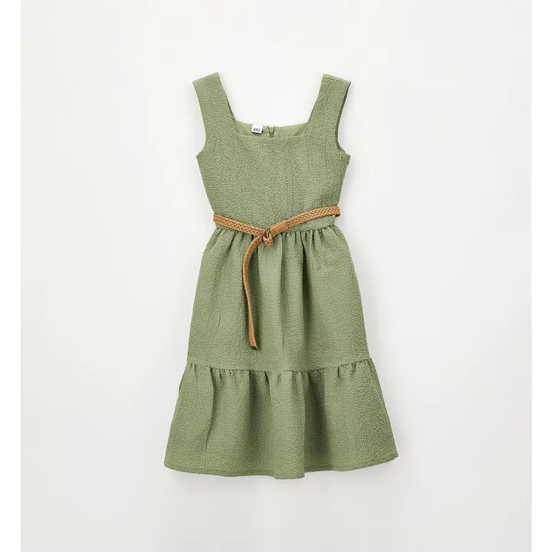 Φόρεμα υφασμάτινο κορίτσι I DO-4.G870/K1-5454-Sage Green