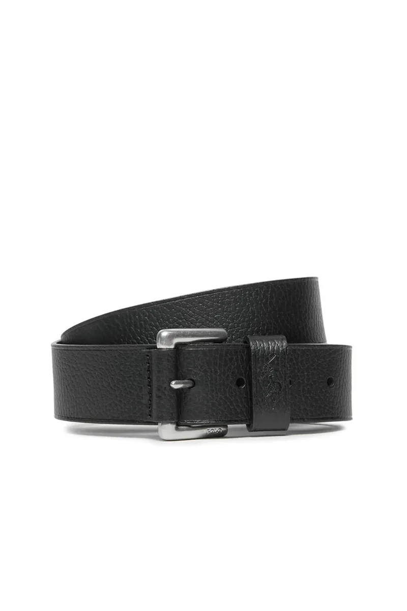 RALPH LAUREN ΖΩΝΗ ΔΕΡΜΑΤΙΝΗ ΜΑΥΡO
