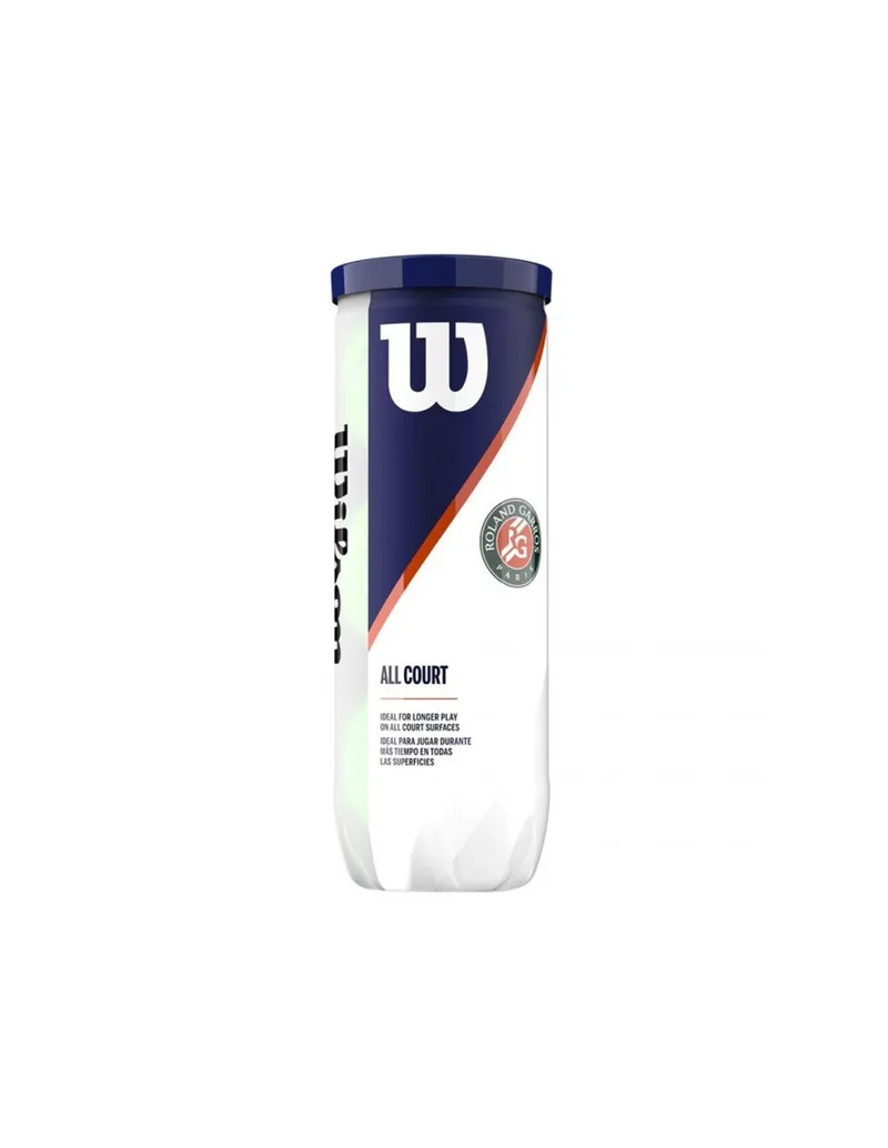 Wilson Roland Garros All Court WRT126400 Μπαλάκια Τένις για Τουρνουά 3τμχ