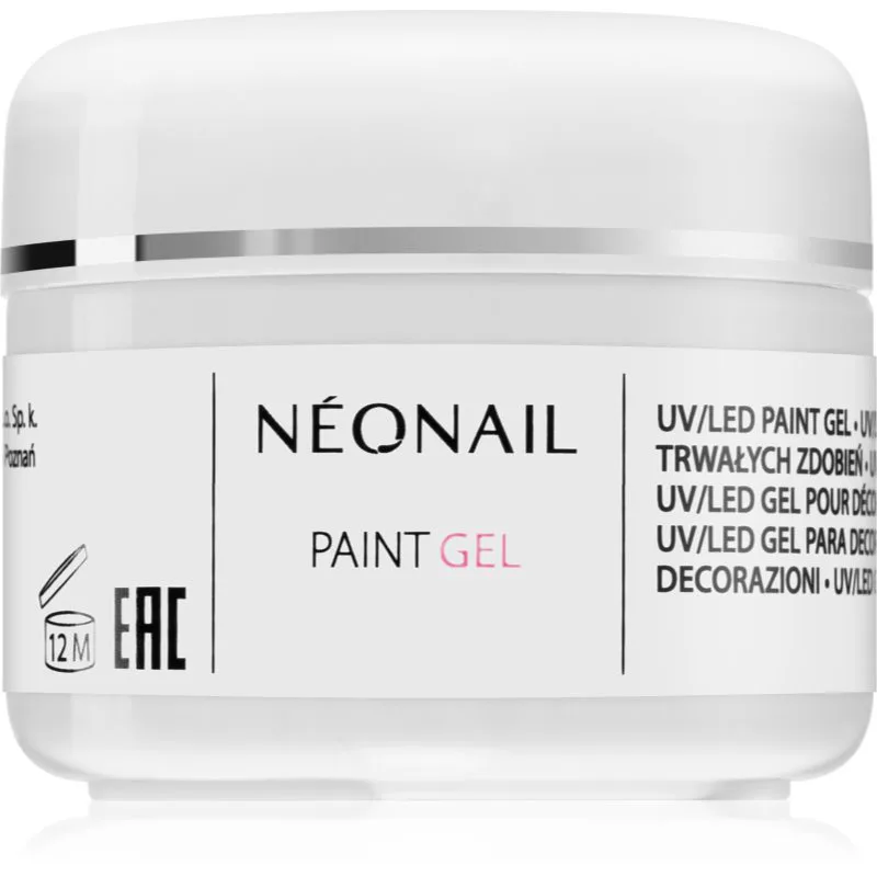 NEONAIL Paint Gel White Rose τζελ για τζελ και ακρυλικά νύχια 5 ml
