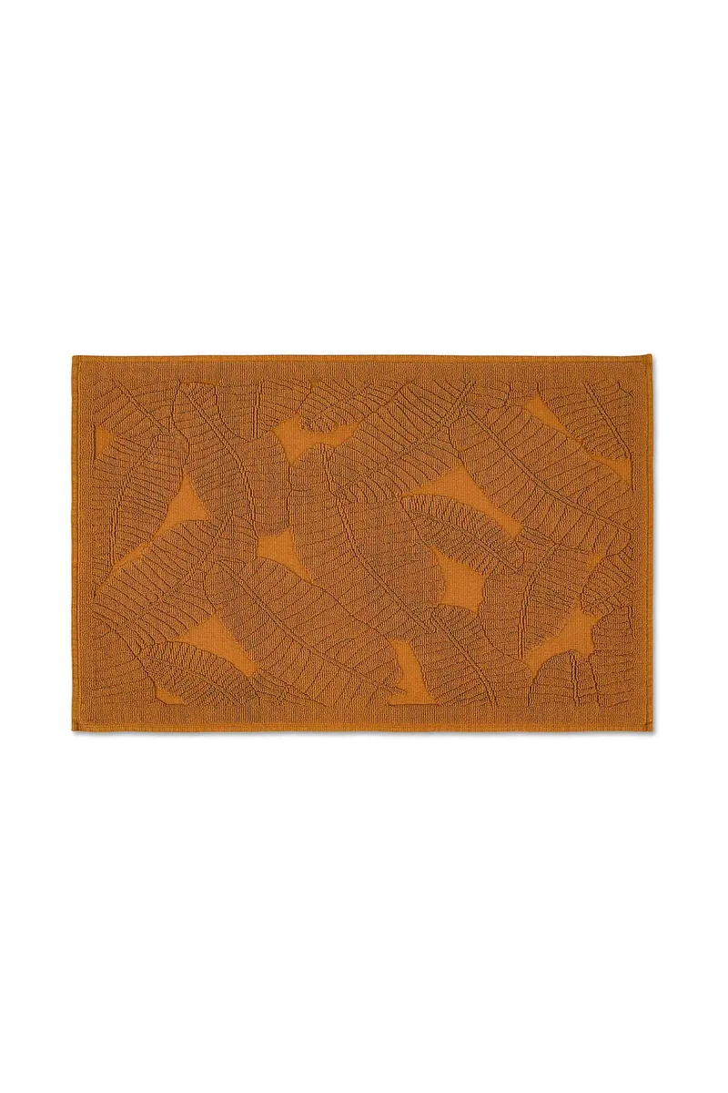Coincasa χαλάκι μπάνιου με ανάγλυφο σχέδιο 84 x 54 cm - 007359838 Ταμπά