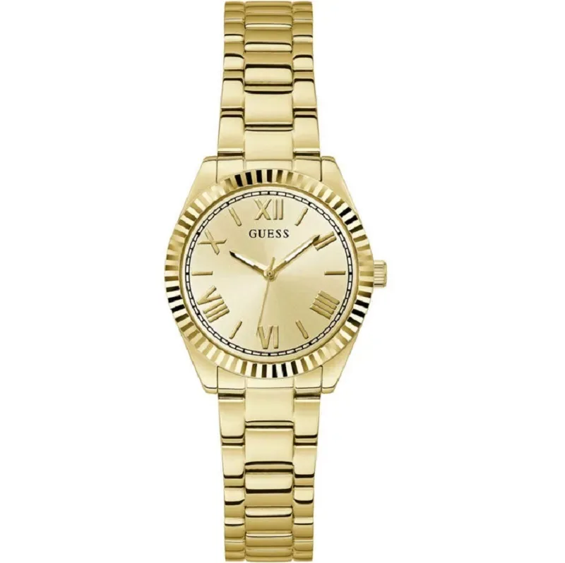 Ρολόι GUESS Mini Luna Χρυσό Stainless Steel Bracelet GW0687L2 GW0687L2 Ατσάλι