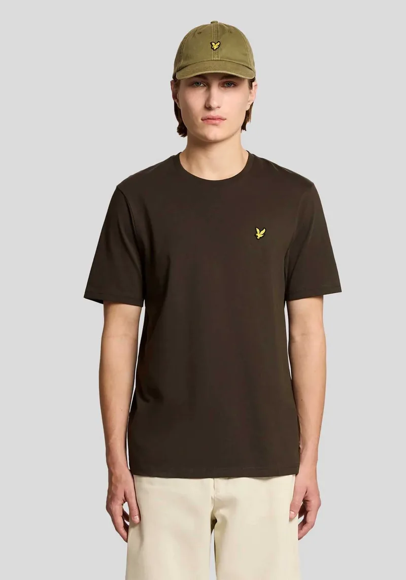 Lyle & Scott T Shirt Basic - TS400VOGT Y176 Ebony