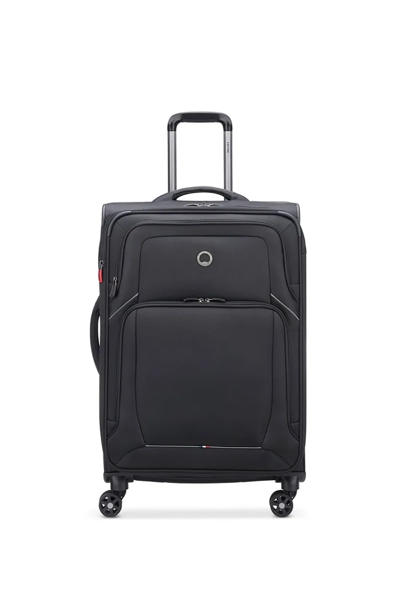Delsey unisex βαλίτσα large expandable soft μονόχρωμη με διπλές ρόδες "Optimax" 80,5 x 51 x 33,5 - 37 cm - 328583000T9