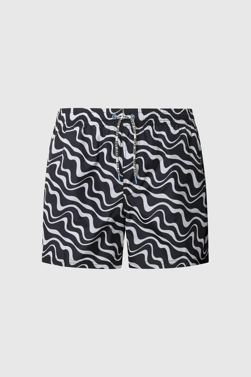 Pepe Jeans ανδρικό μαγίο με all-over print - PMB10407 Μαύρο