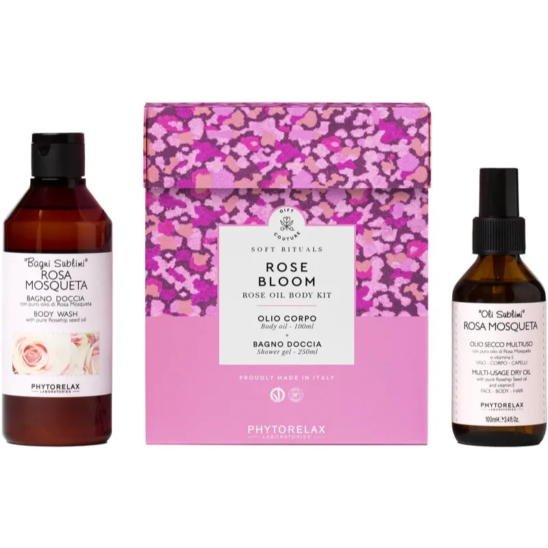 Phytorelax Laboratories Soft Rituals Rose Bloom σετ δώρου για το σώμα