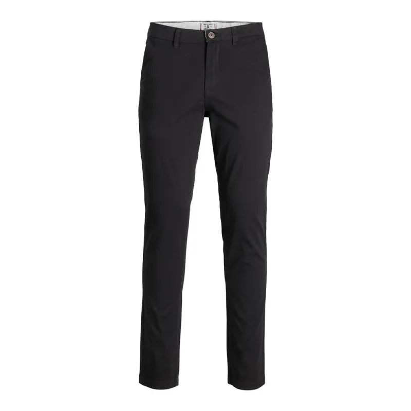 Ελαστικό demi saison chino παντελόνι, "Marco Dave" by Jack & Jones - Black Rock
