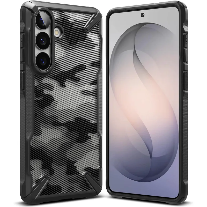 Θήκη Samsung Galaxy S26 Ringke Fusion X Ανθεκτική Σκληρή - Camo Black (8800328815605)
