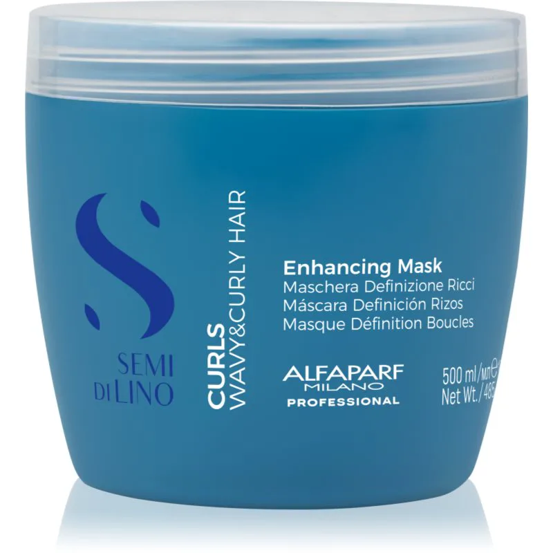 Alfaparf Milano Semi Di Lino Curls μάσκα για σγουρά μαλλιά 500 ml