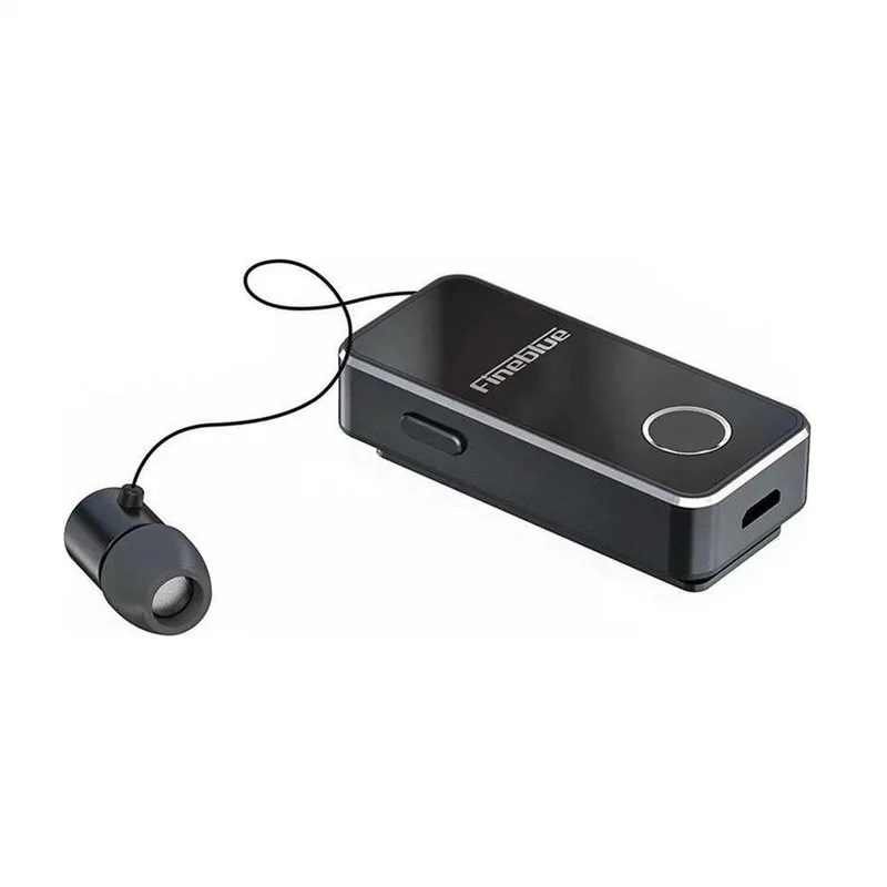 bluetooth fineblue f2 pro με δόνηση και για 2 συσκευές, σε μαύρο χρώμα