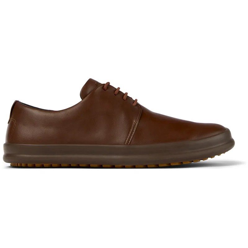 CAMPER Chasis - Casual παπούτσια Για Ανδρικα - Καφέ, Μέγεθος , Smooth leather