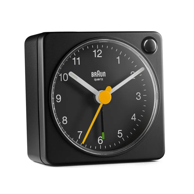 Καφέ BC 02 XB Quartz Ρολόι Μαύρο με Διακόπτη Φωτισμού