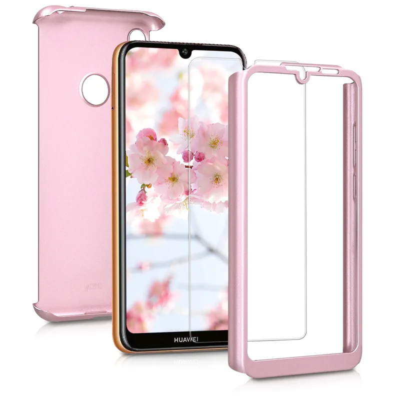 KW Θήκη Full Body Huawei Y6 2019 - Ροζ (48128.31)