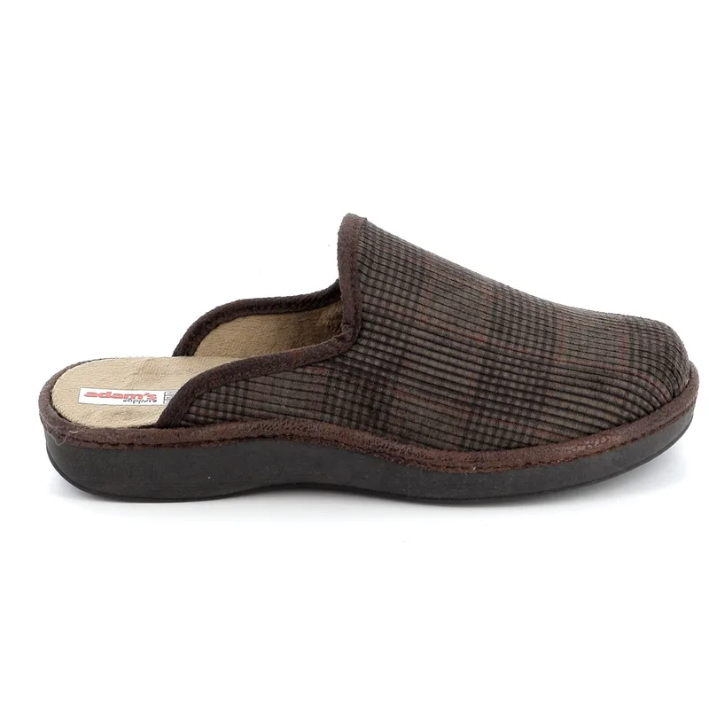 Ανδρική Παντόφλα Adam's Χρώματος Καφέ 754-23506-15.2