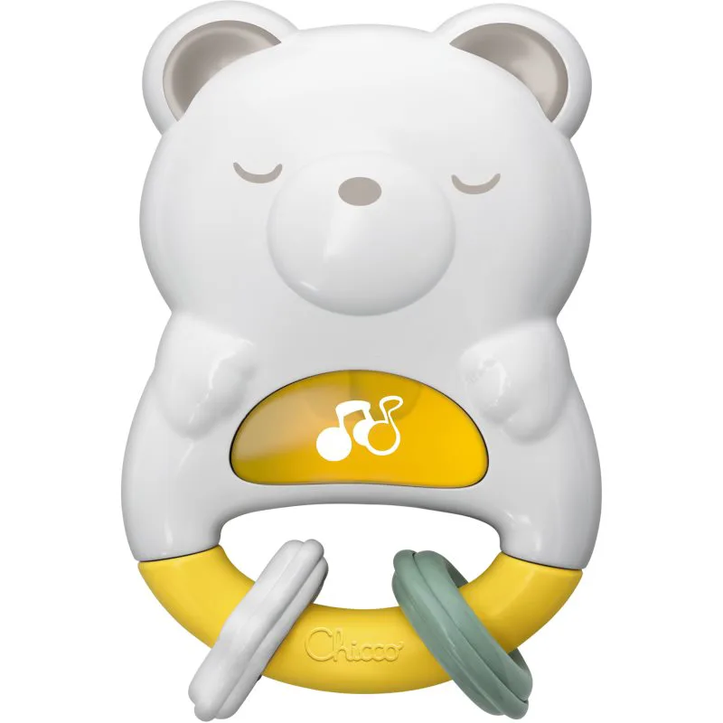 Chicco Day & Night φωτάκι νυκτός με κουδουνίστρα 2 σε 1 Little Bear 1 τμχ