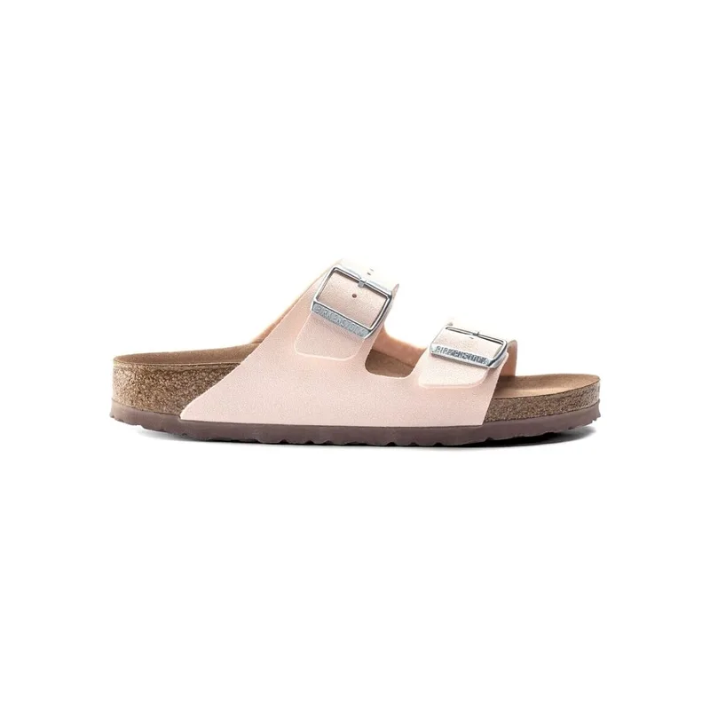 Σανδάλια BIRKENSTOCK Arizona Vegan Birkibuc Narrow - Light Rose