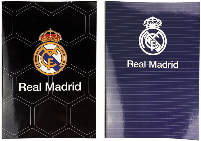 Real Madrid Τετράδιο 17Χ25-2 Σχέδια (381-00400)