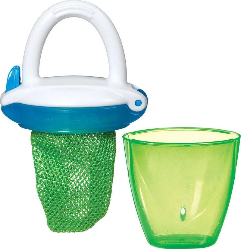 ΔΙΧΤΥ ΔΟΚΙΜΗΣ ΦΡΕΣΚΟΥ ΦΑΓΗΤΟΥ MUNCHKIN DELUXE FRESH FOOD FEEDER ΠΡΑΣΙΝΟ