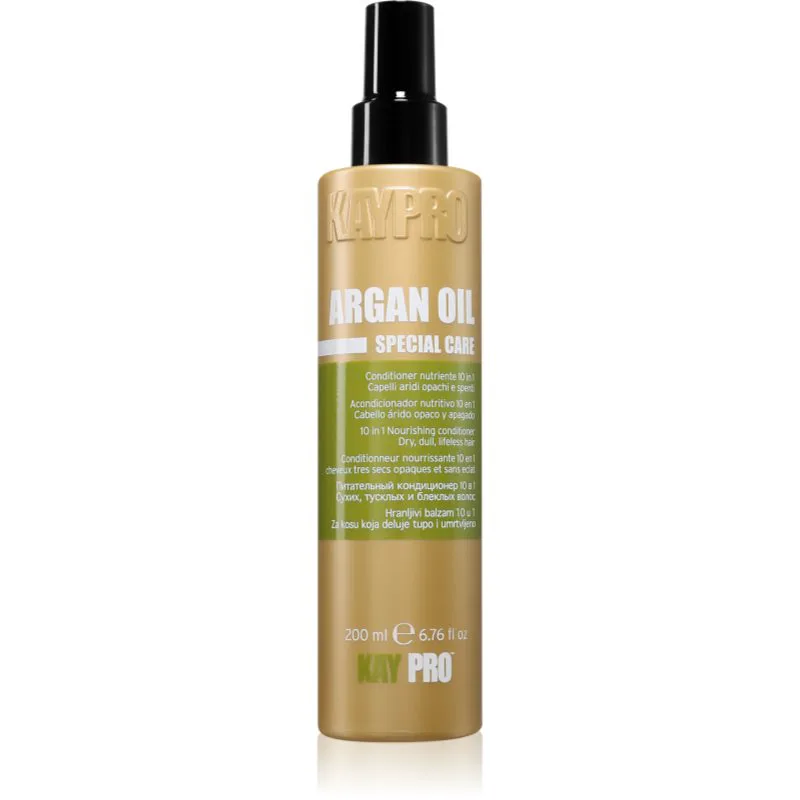 Kaypro Argan Oil 10in1 Nourishing Conditioner κοντίσιονερ χωρίς ξέβγαλμα με έλαιο αργκάν 200 ml
