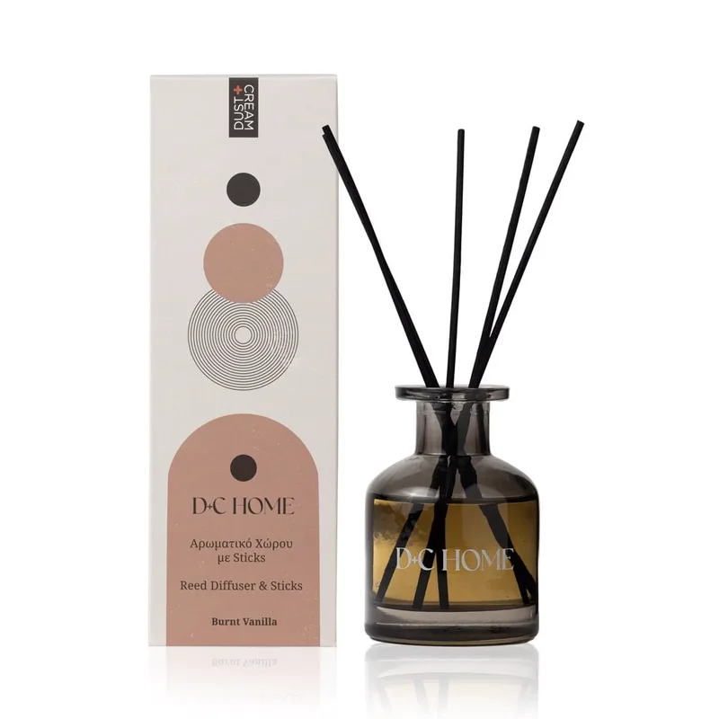ΑΡΩΜΑΤΙΚΟ ΧΩΡΟΥ & STICKS D+C HOME BURNT VANILLA 100ML