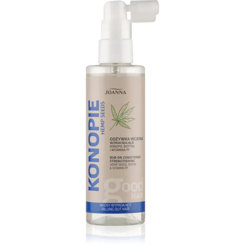 Joanna Cannabis Seed Rub - On Conditioner κοντίσιονερ σε σπρέι για την αντιμετώπιση της τριχόπτωσης 100 ml