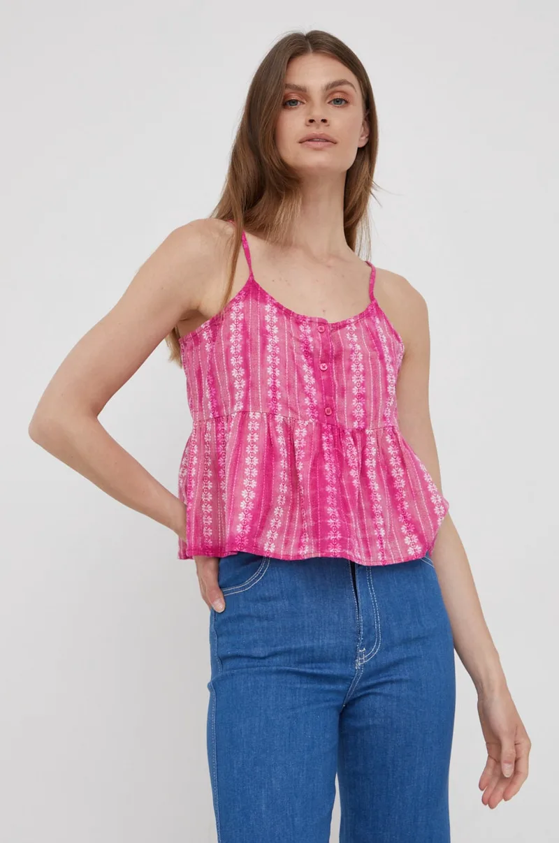 Βαμβακερή μπλούζα Pepe Jeans Pam